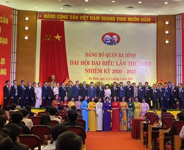 Đồng chí Viện trưởng Viện KSND quận Ba Đình tái cử  BCH Đảng bộ quận nhiệm...